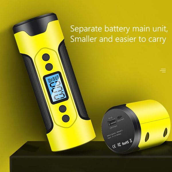 

inflatable pump rechargeable car tire ball inflator power bank tap-05a cordless portable for outdoor personal parts decoration