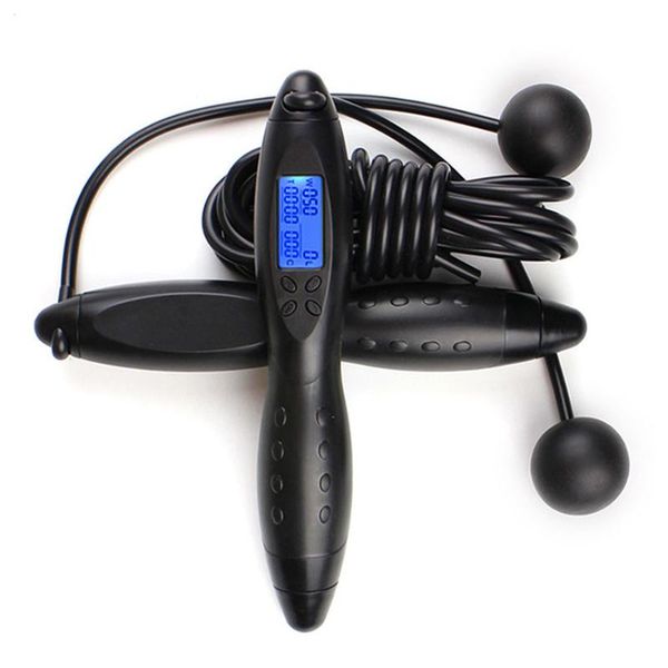

jump ropes jump-rope fitness skipping rope anti-slip handle training smart electronic digital skip exercise for weight lose