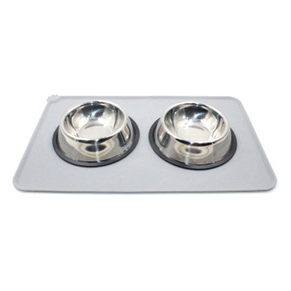 

kennels & pens dog supplies pet cat long square thickening anti-silicone food table for product accessories dropship