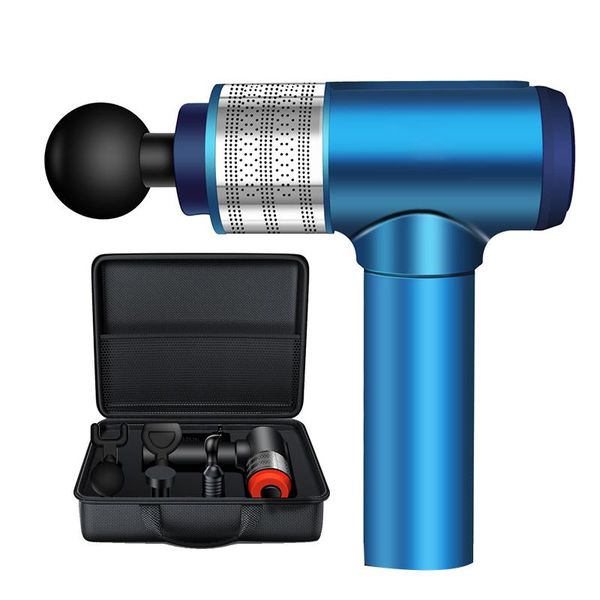 

display profession massage gun body muscle deep tissue fascia massager neck back relaxation pain relief