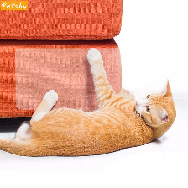 

cat furniture & scratchers petshy 2pcs pet scratch couch guard mat cats scratching post sofa claw protector pads or upholstery leather chair