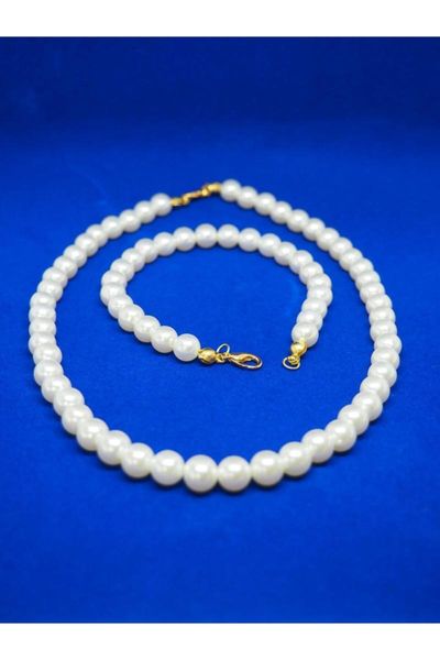 

earrings & necklace women's fashion jewelry pearl bracelet sets, Silver