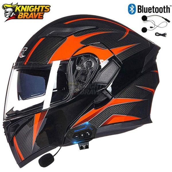 

motorcycle helmets gxt casque moto flip up bluetooth helmet doublel lens motorbike motocross riding men capacete dot