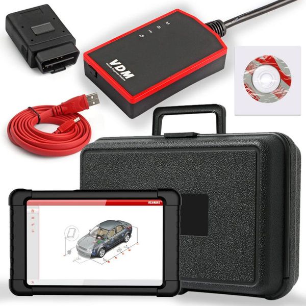 

code readers & scan tools ucandas vdm full system professional obdii auto scanner ecu abs sas airbag obd2 diagnostic tool multi-language odb