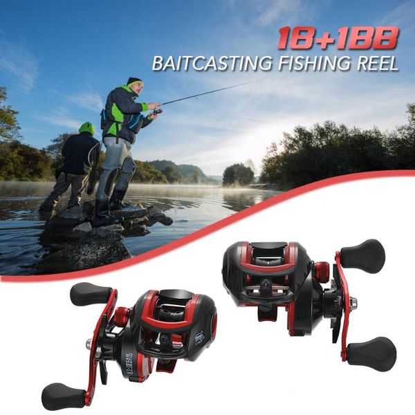 

+ 1 bbs 8.1:1 waterproof left / right hand baitcasting fishing reel high speed with magnetic brake system reels