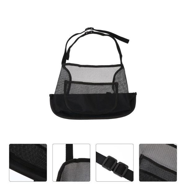 

black car net pockets seat back organizer handbag holder storage pouch