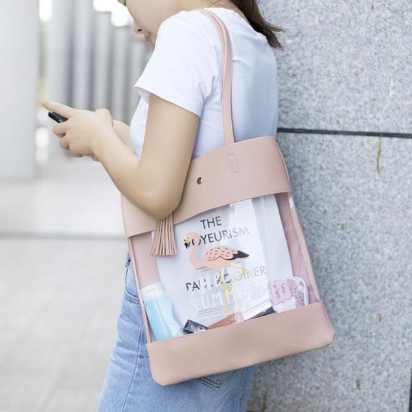 

small fresh one-shoulder storage bag fashionable breathable leather printing boxes & bins