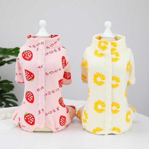 

dog apparel winter warm pet outfit garment jumpsuit girl clothes puppy pamajas for dogs yorkshire pomeranian bichon poodle pants