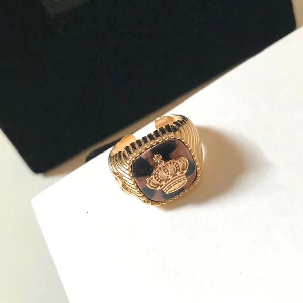 

cluster rings brand fashion copper jewelry for women crown design stone geometric party light gold color, Golden;silver