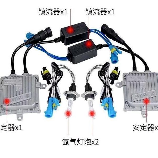 

party decoration super bright 65w xenon lamp set car big bulb near and high beam h1h3h4h7h11h8hid quick start