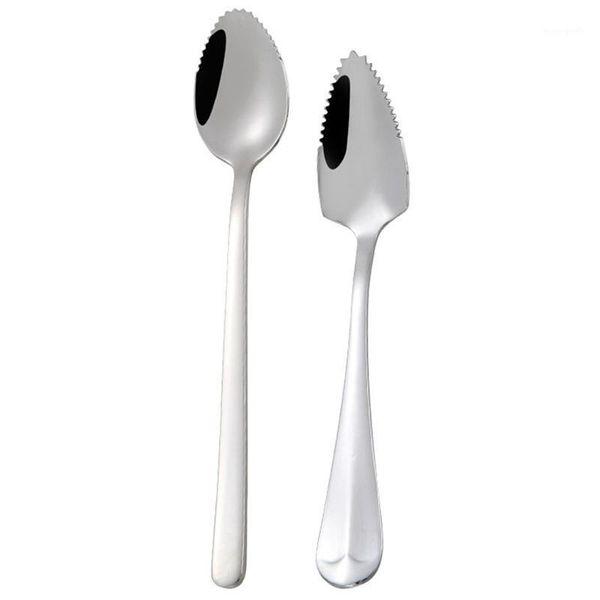 

spoons 1pcs grapefruit spoon dessert coffee stirring fruit scrape kitchen gadgets utensils tools1
