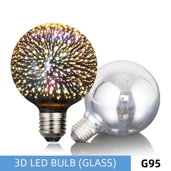 

bulbs round shape led bulb magic colorful 3d rgb holiday decorative