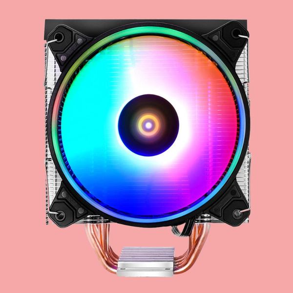 

antec a400 cpu cooler 4 heatpipes 120mm fan single-tower rgb air lapcooling pads