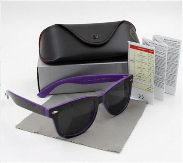 

sunglasses 2021 man woman vintage pilot brand sun glasses band polarized uv400 bans men women ben sunglasses with box and case, Black