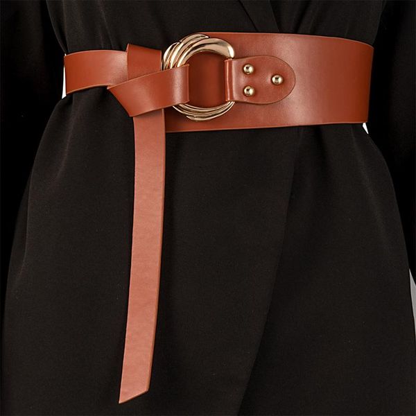 

belts 2021 dress with white asymmetric women's waist cover, Black;brown