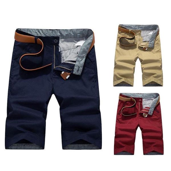 

men's shorts men beach fifth pants casual quick pockets button breathable summer cargo outdoor, White;black