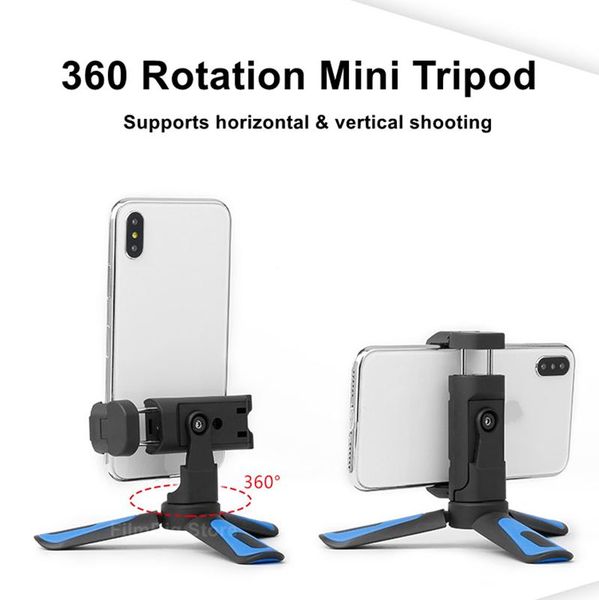 

mobile phone live streaming stand mini tripod mount holder smartphone selfie clip for huawei sony tripods