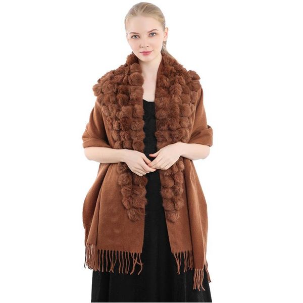 

scarves superior quality winter women wool evening dress shawl fur ball wedding shrug wraps elegant bridal bolero cape, Blue;gray