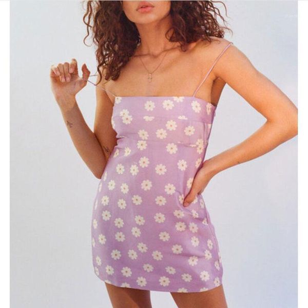 

casual dresses bella philosophy women summer cherry print spaghetti strap sundress purple vestidos ladies holiday casual beach camidress1 yr, Black;gray
