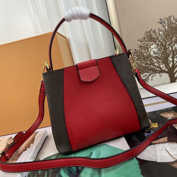 

vintage print odeon totes handbags with strap shoulder bags l designer women crossbody shopping bag hobo leather purse