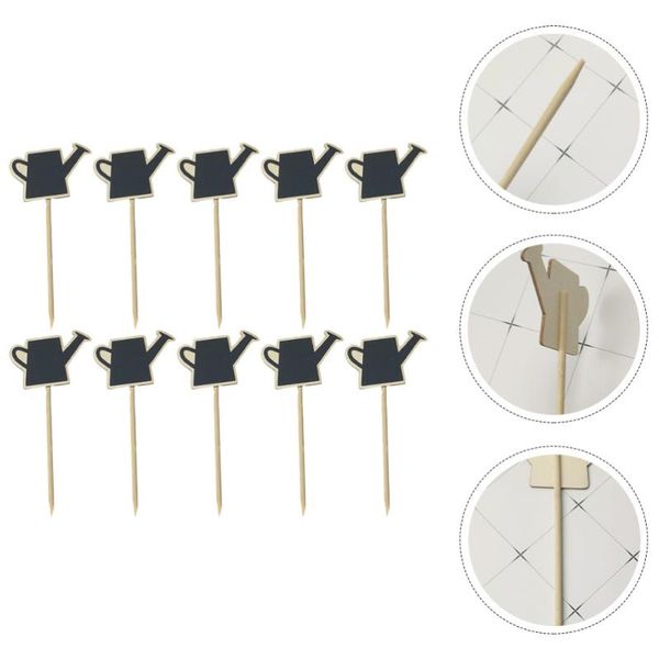 

party decoration 10pcs chalkboard picks flower pot decorations sign food ers