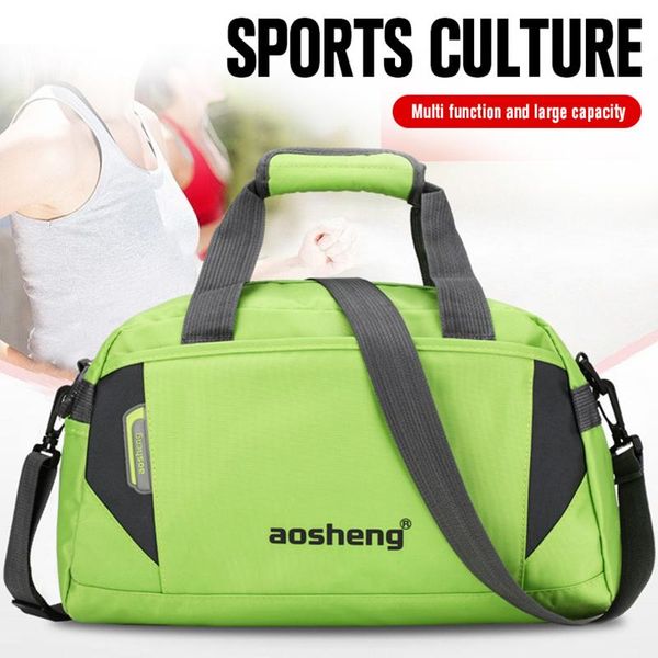 

portable fitness handbag bag outdoor gym shoulder 2021 waterproof nylon large capacity storage crossbody xa605f duffel bags