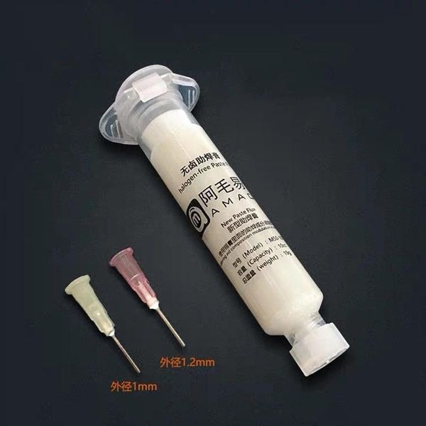 

cell phone repairing tools amaoe halogen-solder paste oil flux for mobile repair bga soldering no need to cleaning