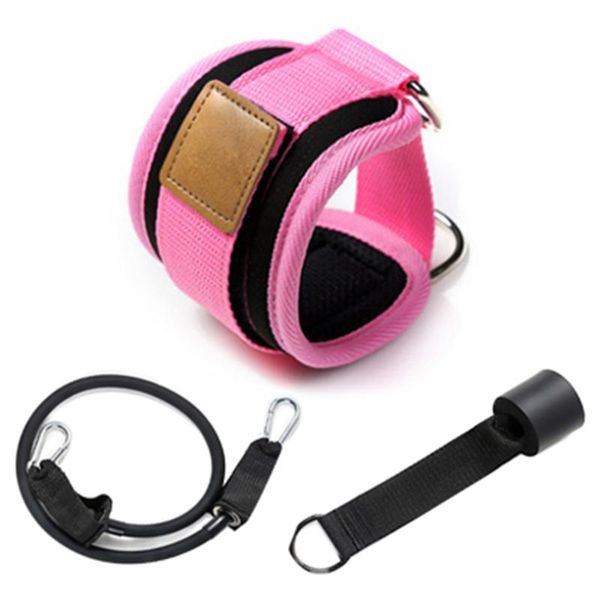 

resistance bands ankle straps set leg fitness non-slip band for buhip thigh lifting exercise pull rope