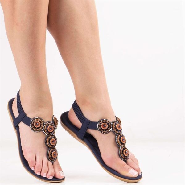 

guja-navy blue women sandals1, Black