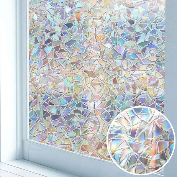 

window stickers luckyyj glass for 3d static decoration self adhesive uv blocking heat control privacy sticker