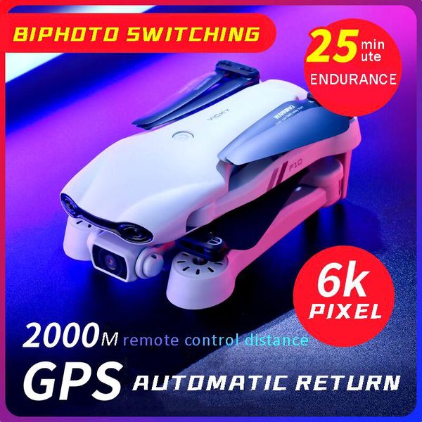 

drone gps 4k 5g wifi live video fpv quadrotor 25 minutes rc distance 2000m hd wide-angle dual cameras drones