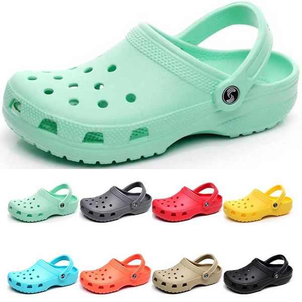 

314 hotsale fashion Sandals Slip On Casual Beach Waterproof Shoes men Classic Nursing Clogs Hospital Women Slippers Work Medical, 16 36-47