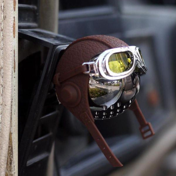 

car air freshener in-car perfume retro head lasting light fragrance creative hanging style auto fresher for