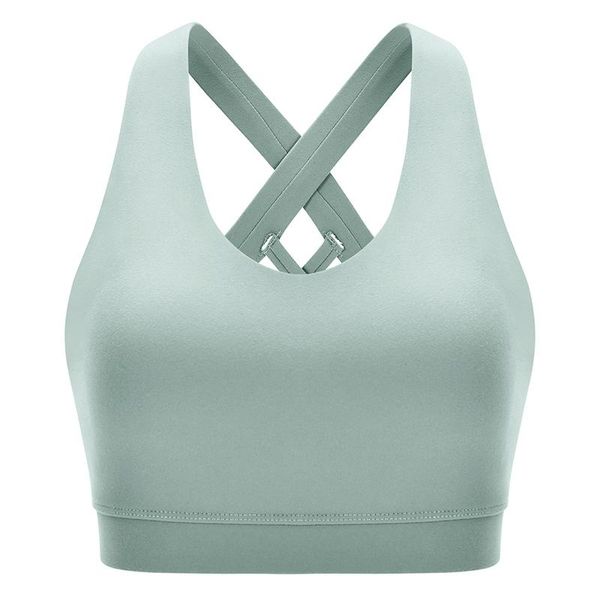 

yoga outfit women fitness sports bra cross strap high impact push up running for athletic vest underwear
