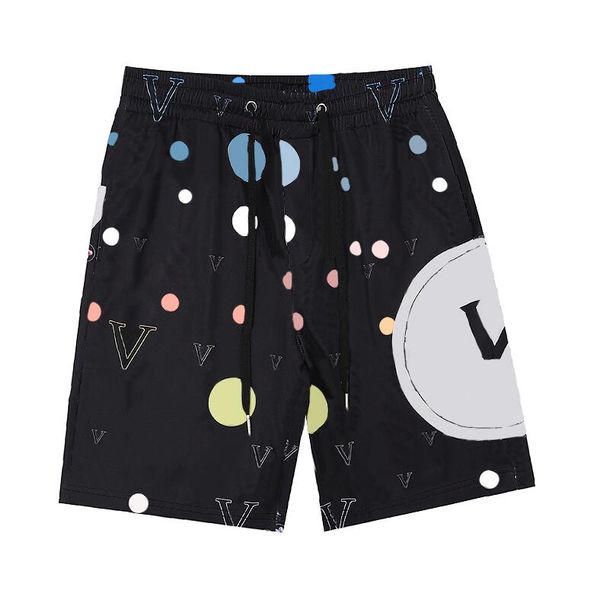 

22ss fashion mens shorts designer summer beach pants with letters casual elastic waist short pants relaxed men swimwear m-2xl high quality, White;black