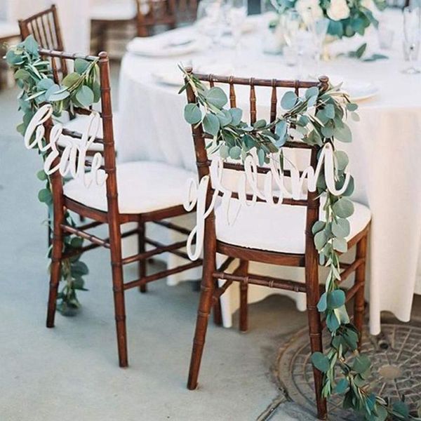 

3pcs artificial eucalyptus garland faux vines handmade ivy leaves greenery wedding backdrop arch wall decor decorative flowers & wreaths