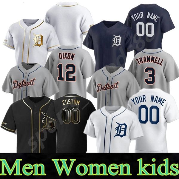 

custom 20 21 detroit brandon dixon jersey 2021 ronny rodriguez john hicks miguel cabrera niko goodrum jacoby jones stewart baseball jerseys, Blue;black
