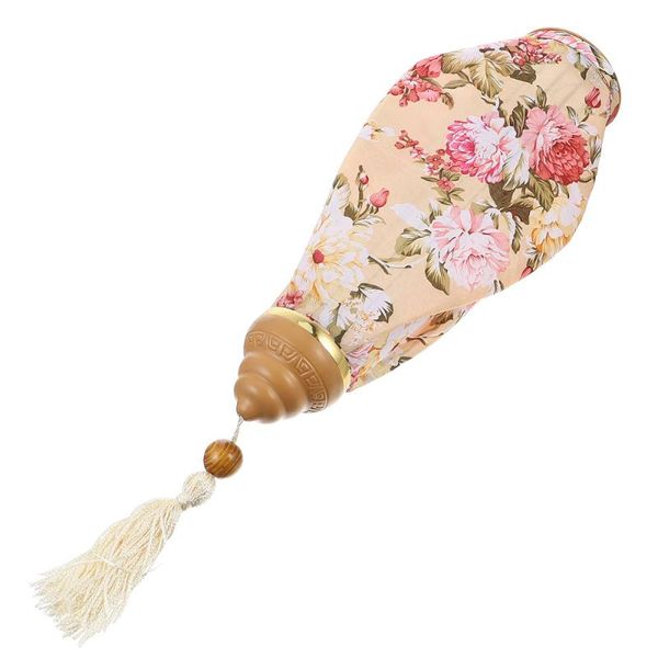 

portable lanterns floral pattern lantern vietnam mid-autumn silk for outdoor