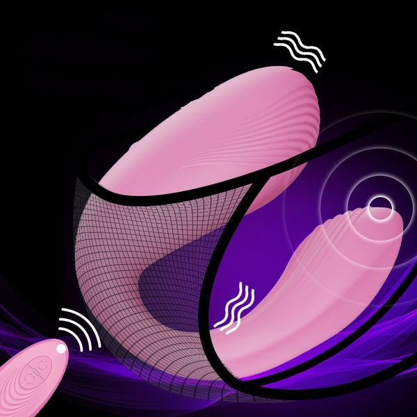 Eggs Bullets Dildo Silicone Panty 7 Speed Remote Mutandine Vibratore indossabile Flir Sex Toy G-Spot Stimolatore della fica Clitoride Massaggiatore della vagina Vibrazione delle donne ZL0074