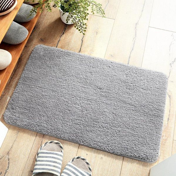 

carpets cake velvet household door bedroom carpet floor mats customized bathroom thickened anti-slip absorbing foot pads