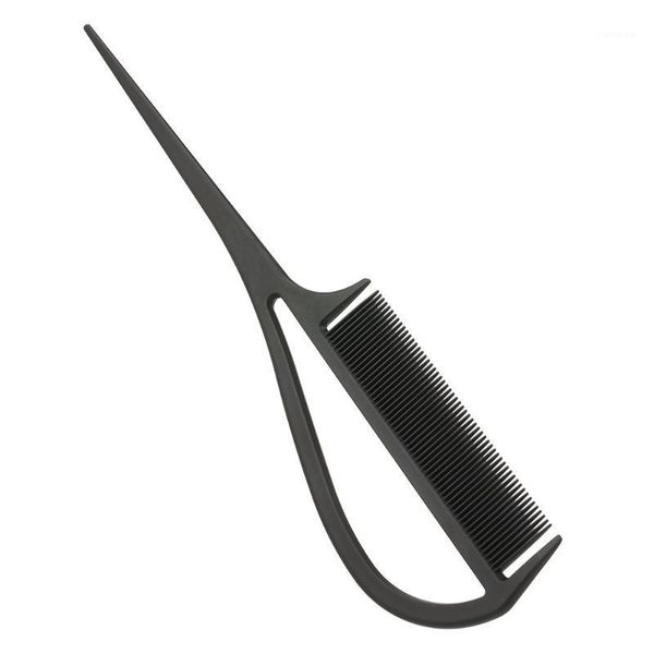 

anti-static teasing comb hair section for all types1, Silver