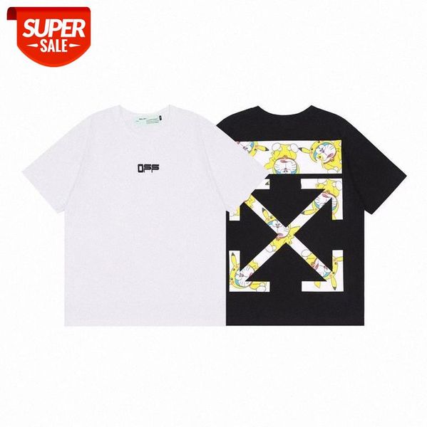 

co-branded cartoon doraemon short-sleeved men's and women's same piece wholesale #wk4q, White;black