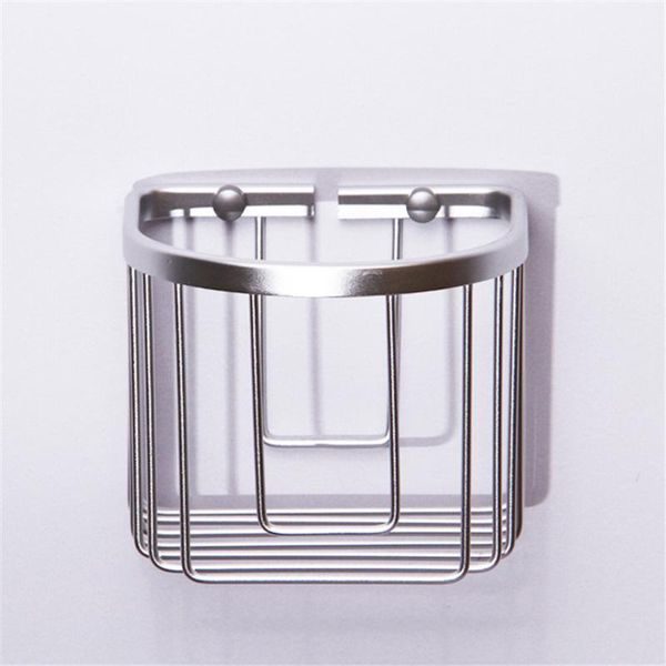 

bathroom shelves toilet paper basket shower caddy aluminum wall mounted holder non-trace storage etagere salle de bain repisa