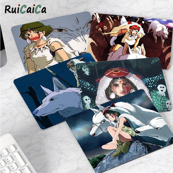

mouse pads & wrist rests ruicaica funny princess mononoke small pad pc computer mat smooth writing desk mate gaming