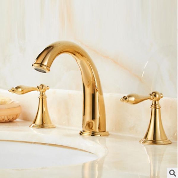 

bathroom sink faucets golden brass washbasin, wash basin, face basin and