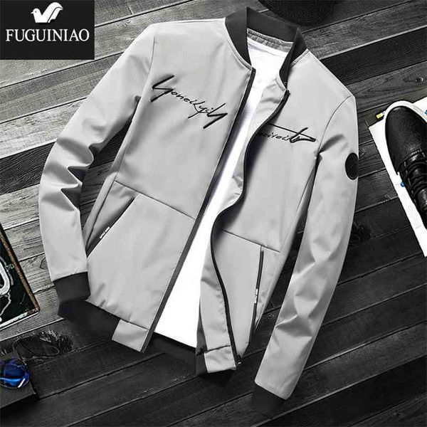 

spring men's bomber zipper jacket male casual streetwear hip hop slim fit pilot coat men embroidered clothing 210811, Black;brown