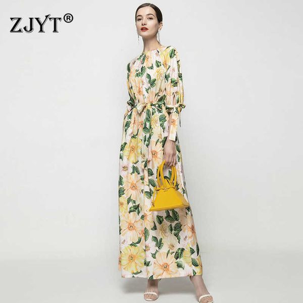 

spring summer fashion runway floral print elegant jumpsuits womens jumpsuits lady office party beach overalls 210601, Black;white