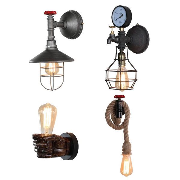 

wall lamp nordice modern crystal lampes suspendues lamparas de techo colgante moderna led iron bedside lampara pared cabecero cama
