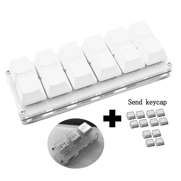 

keyboards portable mini 12 keys keypad diy shortcut copy and paste function gaming keyboard programmable mechanical sayodevice