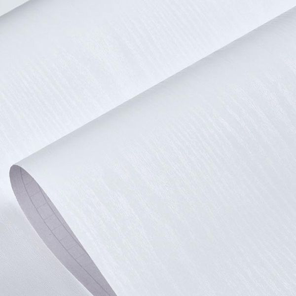 

pearl white wood grain diy home decor pvc self adhesive wall paper furniture renovation sticker living room doors moisture-proof wallpapers